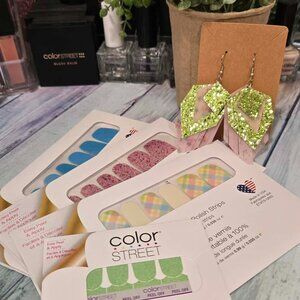 Color Street Spring Pressed On Nail Design Bundle
